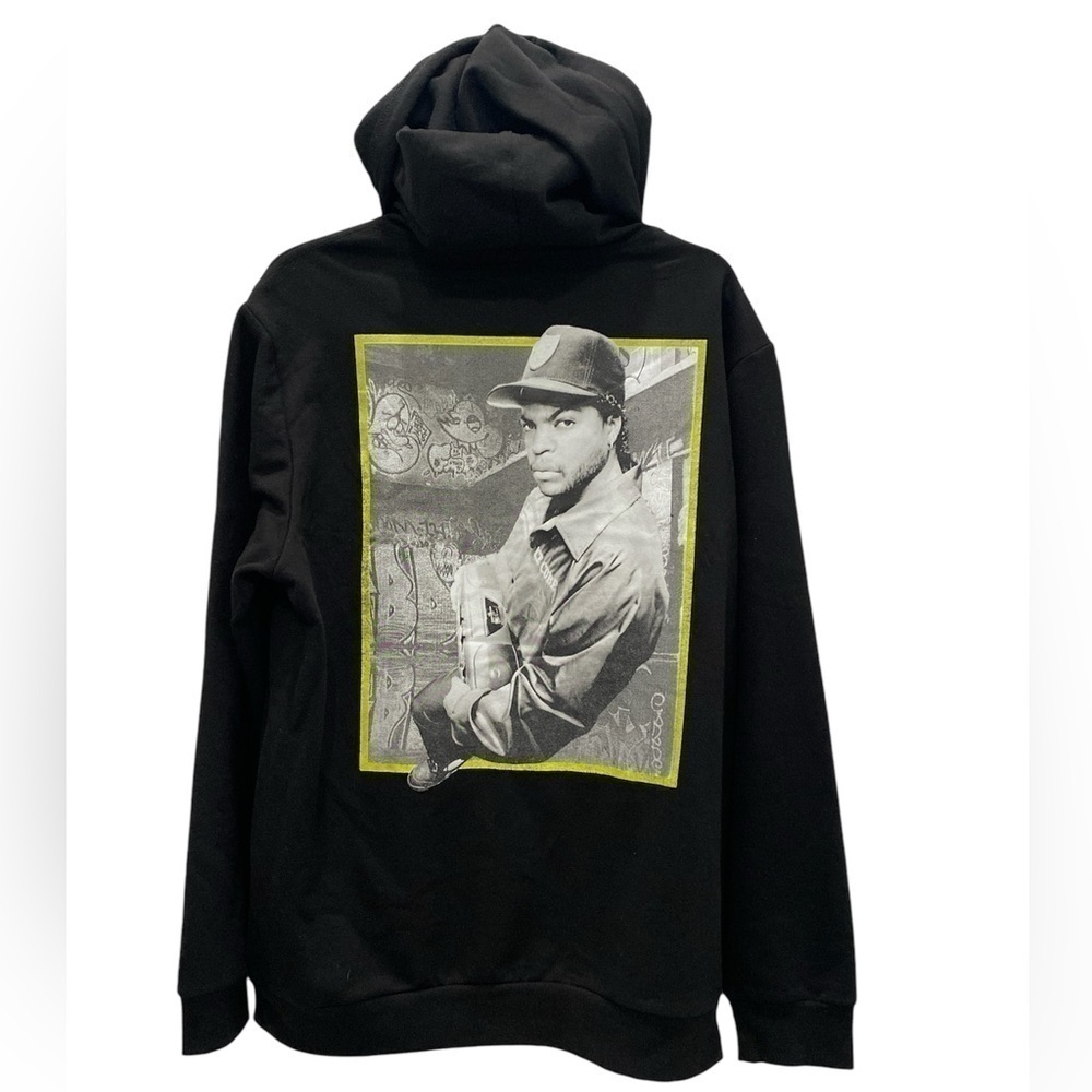 Men Ice Cube Black Jacket Size Large - Picture 2 of 4